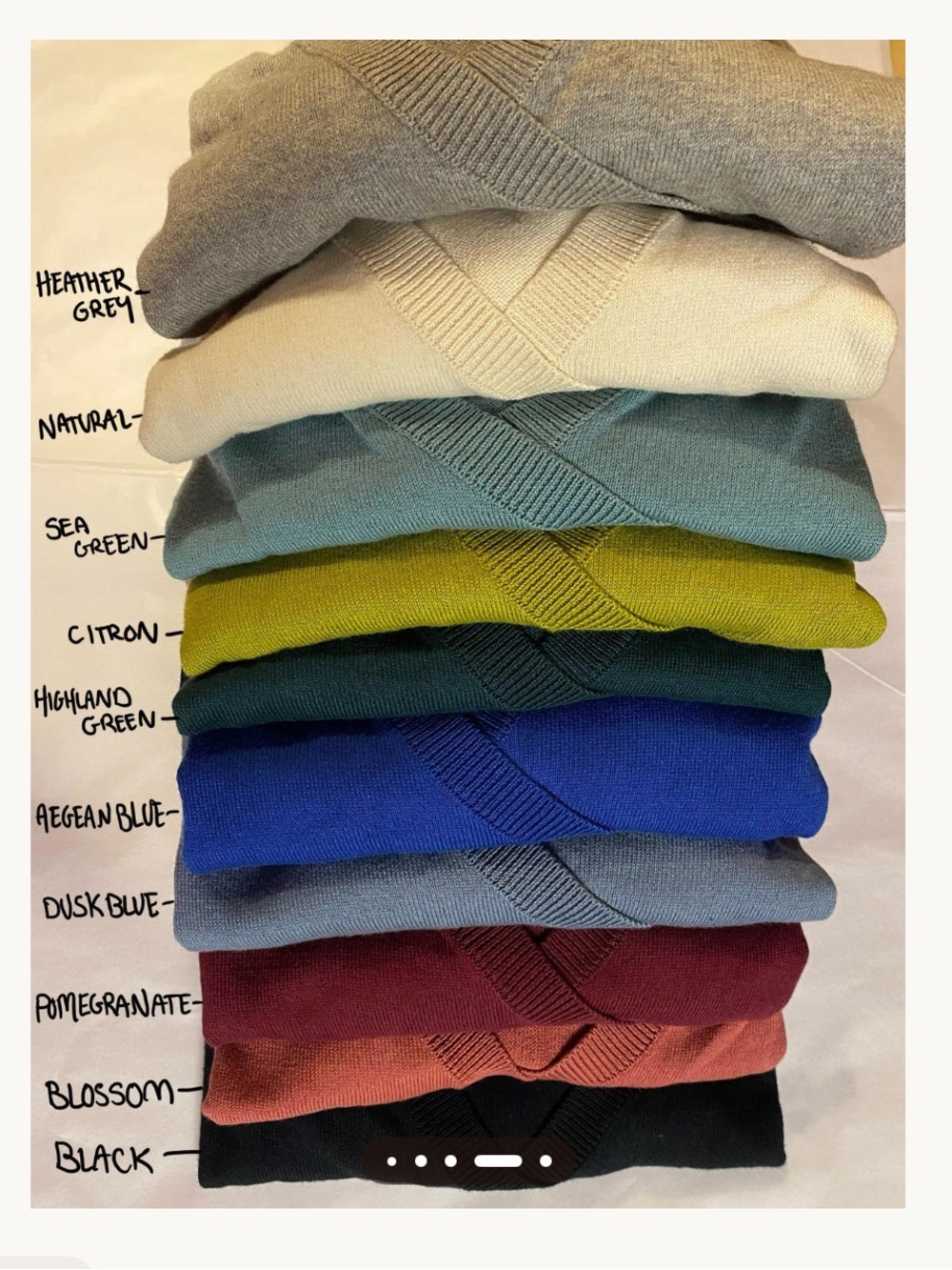 Organic Cotton Una Pluma Wrap Top - Picture 4 of 5